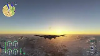 Landing A B2 Bomber in Greenland #aviation #airplane #airport #landing #msfs2024 #b2bomber #pilot
