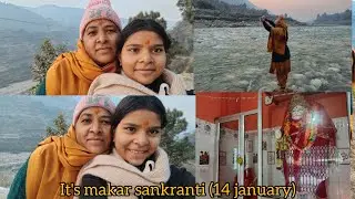 Happy makar sankranti ❤️ #himuhh_vlogs 