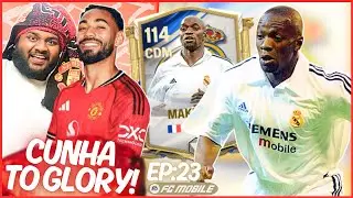 Glorious Eras ICON Клод Макелеле 114 OVR Обзор игрока CDM! | Cunha To Glory Эпизод: 23 | FC MOBILE