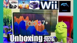 Samsung Galaxy Tab S7 Plus Unboxing - Gaming performance Testing Android/Emulation