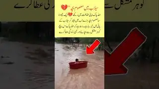 Little Child Floating in Flood Water #Flood2025 #BraveKid #NaturalDisaster #ViralVideo #FloodRescue