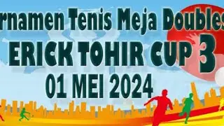 Daniel/Ova (CIMUNING) 🆚 Diba/Andri (CNDR)||ERICK THOHIR CUP  3||KAMUS TAMBUN BEKASI||