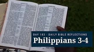 DAY 183 | Philippians 3-4 | The Bible in A Year