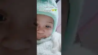 Iski ek jhalak hi kaafi hai din banaane ke liye😊💚#cutebaby#reelsindia#viralreels#babylove#babyfun
