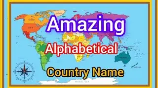 @A for Australia ..Alphabetical County name C for cartoon,alphabet with countries,country names,lear