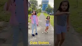 Cute Sisters challenge #shorts #cutesisters #youtubeshorts #reels #viralvideo #shortsvideo