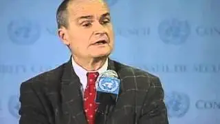 G&eacute;rard Araud (French Ambassador to the UN) Talks To Press After UNSC Emergency on DRC-Nov 17, 2012