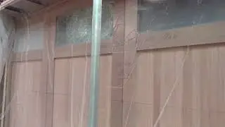 Hurricane Wind Load Test of Custom Wood Garage Door