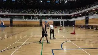 First Time Playing Racket at Copper Box Arena, Stratford