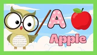 A&ndash;Z Alphabet Flash Cards | Learn Letters & Words for Kids | Preschool Learning