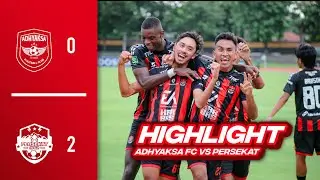 HIGHLIGHT MATCHDAY 16: ADHYAKSA FC VS PERSEKAT TEGAL