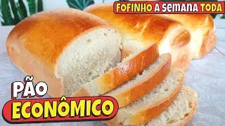 PÃO CASEIRO DO TEMPO DA VOVÓ❗😱 SIMPLES, ECONÔMICO E QUE FICA FOFINHO POR VÁRIOS DIAS!