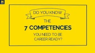 The Career Center Presents: 7 Competencies You Need To Be Career Ready
