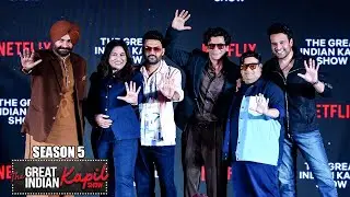 The Great Indian Kapil Show Season 5 Launch | Kapil Sharma,Kiku,Sunil Grover,Krushna,Archana