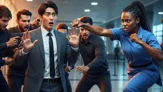 Korean Billionaire Attacked at Airport, Black Janitor's Hidden Identity Shocked Everyone