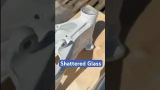 Surron Lite Bee powder coated gloss white with shattered glass clear coat!