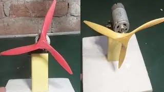 Making Portable Table Fan / DIY DC MOTOR FAN / How to make battery stand fan /Amazing dc fan project