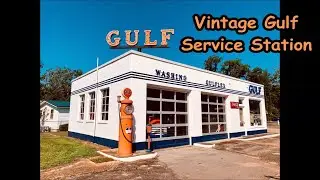 Vintage Gulf Service Station (Quincy, Fl)