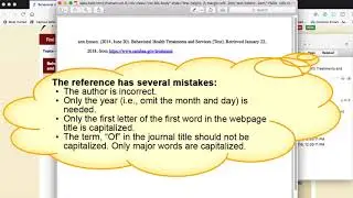 Importance of Citing Sources even when using citation tools