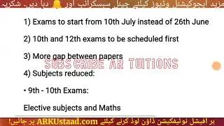 Students Subjects in Exam 9th 10th 1st year 2nd year promotion supply All in this One video