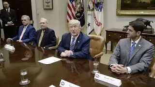 Trump Takes to Twitter Against McConnell, Ryan
