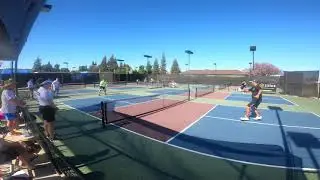 Game 1 Gold Medal Match Los Angeles  APP Open. Trick shots of the day Fernando @ the time 3:16 🤪