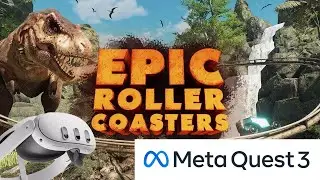 Epic Roller Coasters &ndash; Meta Quest 3 VR Gameplay | Thrilling VR Rides
