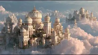 Golden Palace Above the Clouds: A 4K Dreamscape for Ultimate Visual Healing | ELR-016