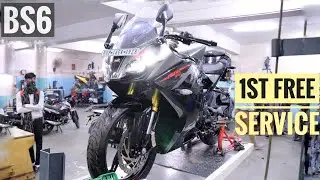 TVS Apache RR 310 BS6 2020 1st Free Service Cost | Sports & Track Mode | Better than KTM RC390 Bs6??