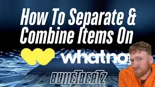 How To Bundle And Unbundle Shipping On Whatnot Add & Separate Items For Shipping (No Sound)