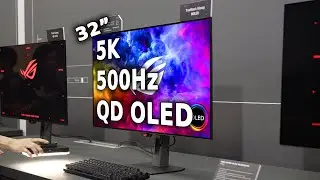 Идеальный OLED-монитор &mdash; 5K 500 Гц QD OLED