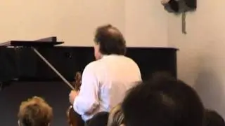 The masterclass of Zakhar Bron with Andrew Sorokin