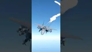 Explosive Missile Launch from Fighter Jet at High Speed!