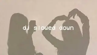 Khalid - My Bad (slowed down)