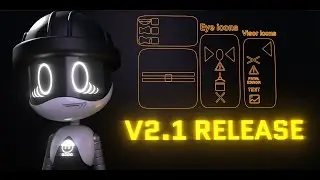 Worker Drone 2.1 Release | Murder Drones Blender Fan Model