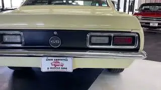 1968 Camaro 454, Real Butternut Yellow Car!