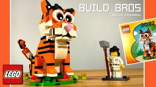 LEGO New Year Of the Tiger 2022!! Gift-with-purchase Review | Build Bros