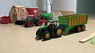 Maish&auml;ckseln mit Krone BigX 580 | Siku 1:32 | Stop Motion Studio