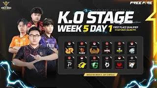 🔴 [EN] FFWS SEA 2025 FALL | Battle Royale - Week 5 Day 1