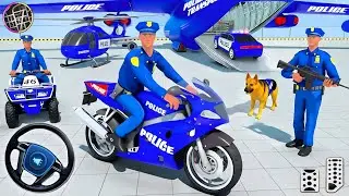 Симулятор погони на полицейских машинах 3D - Реалистичный симулятор вождения полицейских автомоби...