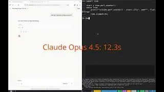 Latency of a few LLMs and google search on an easy question