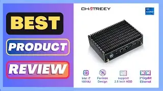 Chatreey IT12-F Mini PC Fanless Design intel  core i5 i7