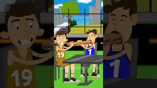 Finally Show Who is Faster 🍔 (Animation Meme) #memes #shorts #hdmemes #shortfeed @AjMAnimate