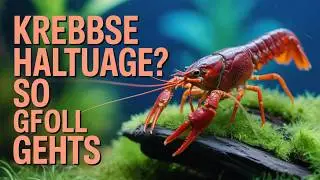 Krebse als Haustiere? Haltung, Pflege & Tipps 🦀 Aquarium-Guide #Krebs