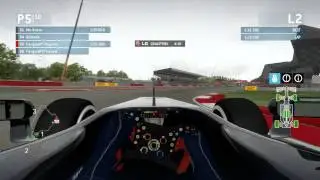 F1 2013 - FangioGP - Pro League - Great Britain - incidents