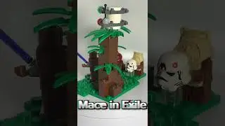 Mace in Exile! | Custom Complete Saga Level | #legoshorts #classiclegostarwars #thecompletesaga