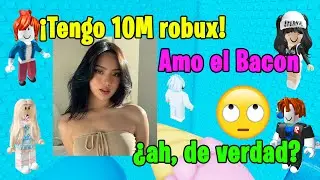 HISTORIA DE ROBLOX EN TIKTOK | Me hice pasar por Tocino para ver las reacciones de todos 🤫🤫