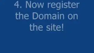 How to get a FREE .com, .net, or .org Domain Name!