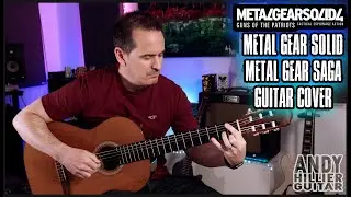 Metal Gear Solid 4 Metal Gear Saga Guitar Cover