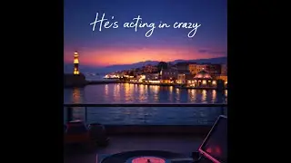 He's acting in crazy